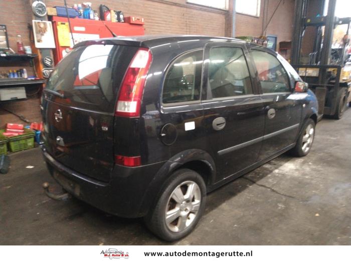 Opel Meriva 1.6 16V Sloopvoertuig (2004, Zwart)