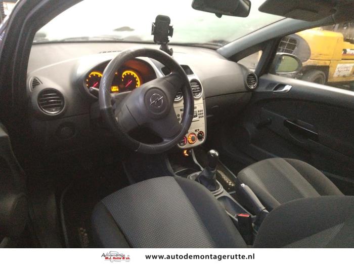 Opel Corsa D 1.0 Sloopvoertuig (2008, Zwart)
