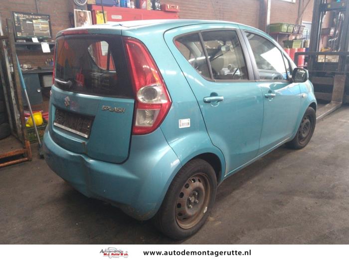 Suzuki Splash 1.0 12V Samochód złomowany (2008, Zielony)