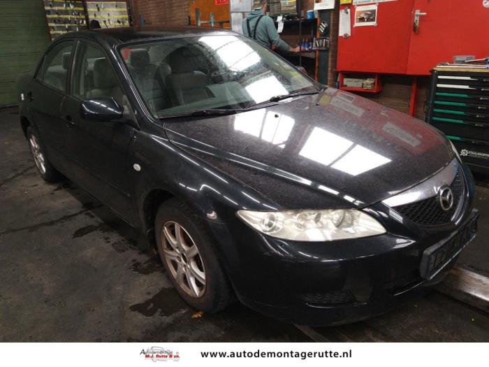 Mazda 6 1.8i 16V Sloopvoertuig (2003, Zwart)