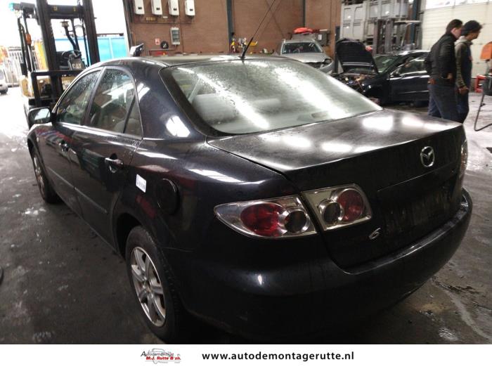 Mazda 6 1.8i 16V Sloopvoertuig (2003, Zwart)