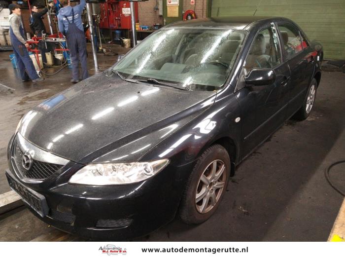 Mazda 6 1.8i 16V Sloopvoertuig (2003, Zwart)