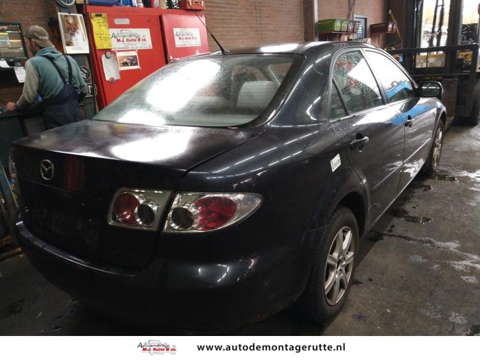 Mazda 6 1.8i 16V Sloopvoertuig (2003, Zwart)