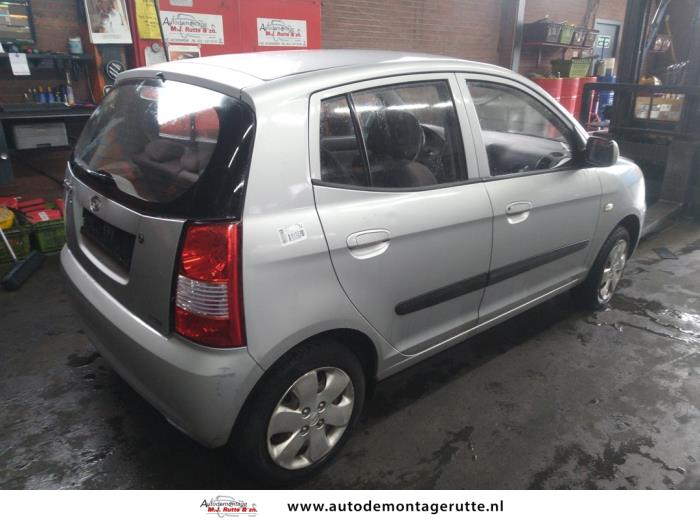 Kia Picanto 1.0 12V Sloopvoertuig (2004, Grijs)