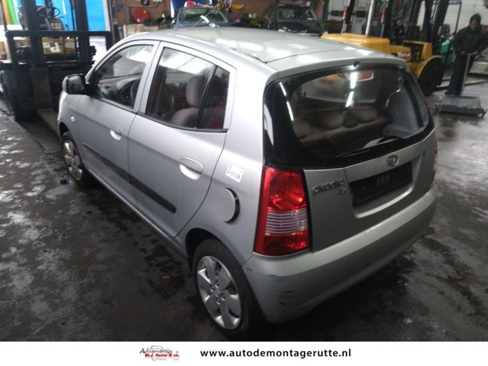 Kia Picanto 1.0 12V Sloopvoertuig (2004, Grijs)