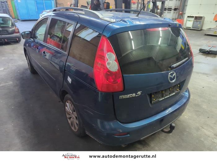 Mazda 5 1.8i 16V Samochód złomowany (2006, Niebieski)