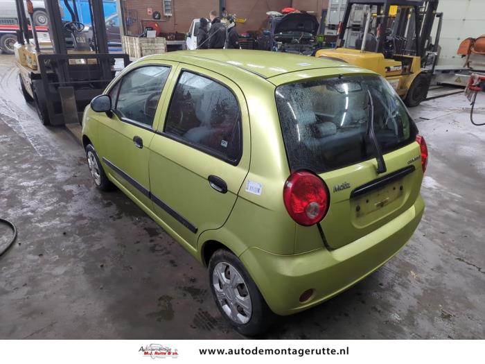 Chevrolet Matiz 0.8 S,SE Samochód złomowany (2008, Zólty)