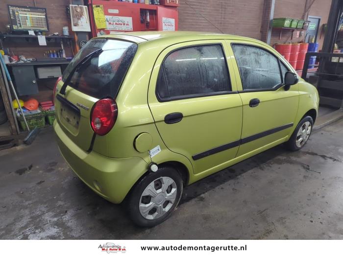Chevrolet Matiz 0.8 S,SE Samochód złomowany (2008, Zólty)