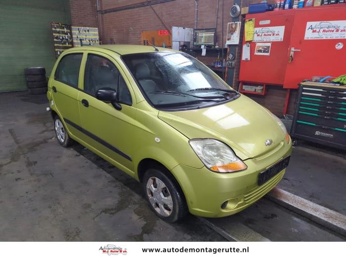 Chevrolet Matiz 0.8 S,SE Samochód złomowany (2008, Zólty)
