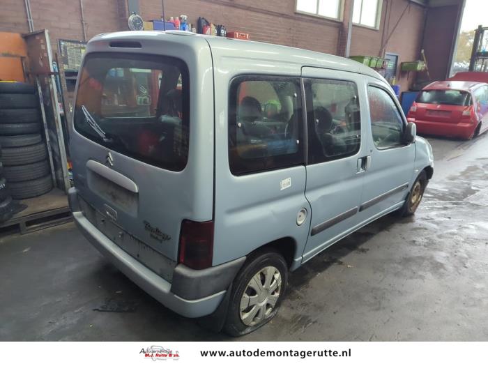 Citroen Berlingo Cinqspace, Multispace 1.6 16V Samochód złomowany (2002, Niebieski)