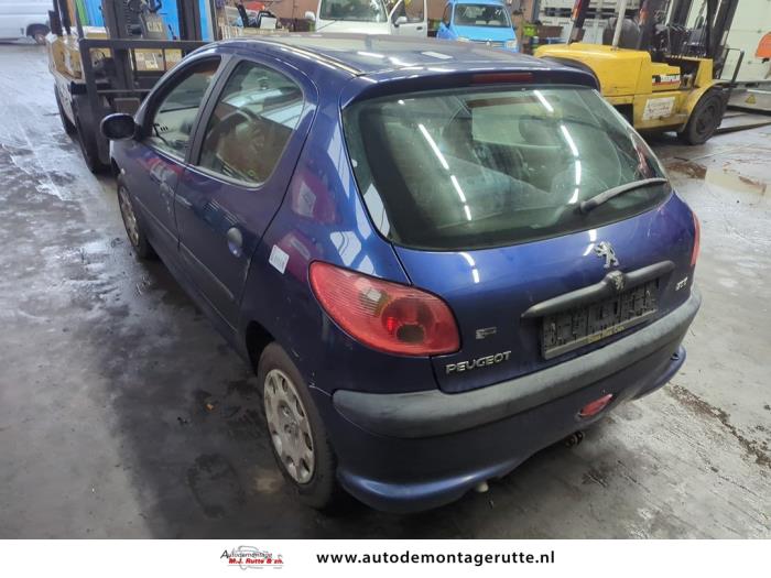 Peugeot 206 1.4 XR,XS,XT,Gentry Sloopvoertuig (2005, Blauw)