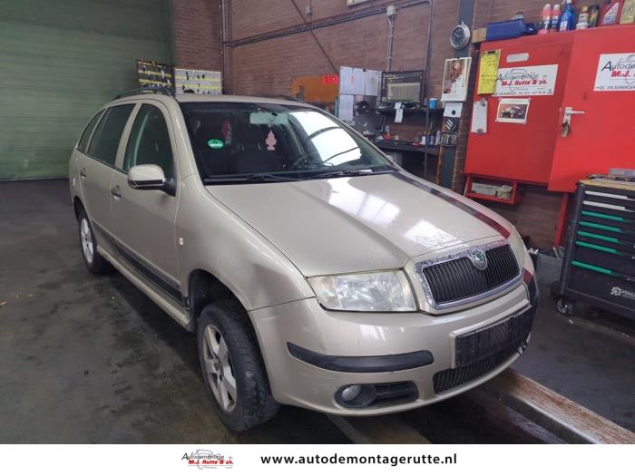 Skoda Fabia 1.4i 16V Sloopvoertuig (2005, Beige)