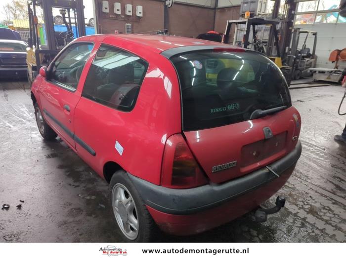 Renault Clio II 1.2 Sloopvoertuig (2000, Rood)