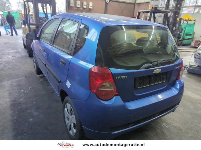 Chevrolet Aveo 1.2 16V Samochód złomowany (2010, Niebieski)