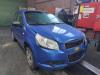 Chevrolet Aveo 1.2 16V Samochód złomowany (2010, Niebieski)