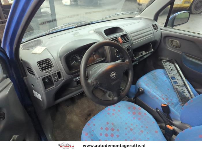 Opel Agila 1.2 16V Sloopvoertuig (2002, Blauw)