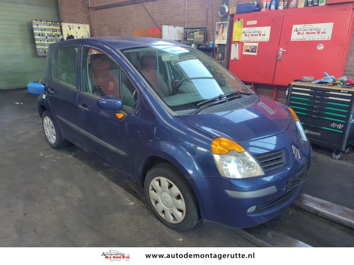 Renault Modus/Grand Modus 1.6 16V Skrotfordon (2006, BLAUW)
