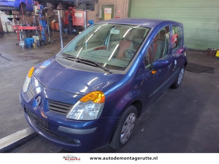 Renault Modus/Grand Modus 1.6 16V Skrotfordon (2006, BLAUW)