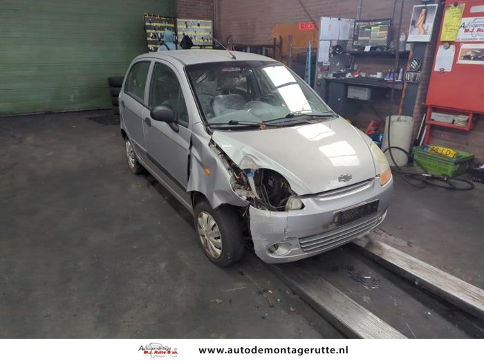 Chevrolet Matiz 0.8 S,SE Samochód złomowany (2006, Szary)