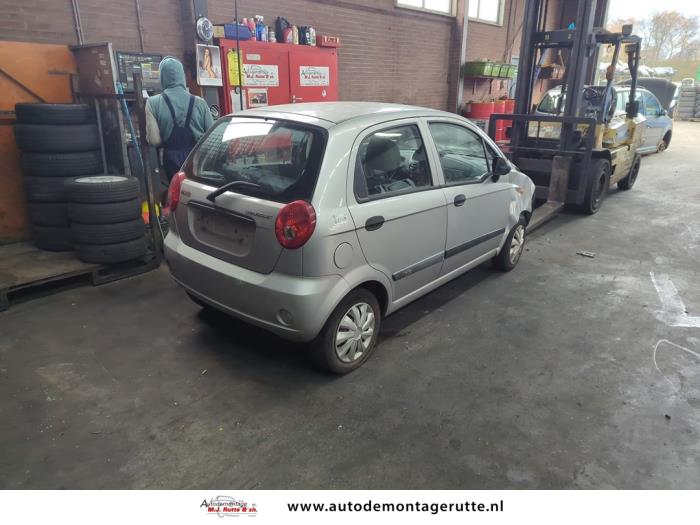 Chevrolet Matiz 0.8 S,SE Samochód złomowany (2006, Szary)