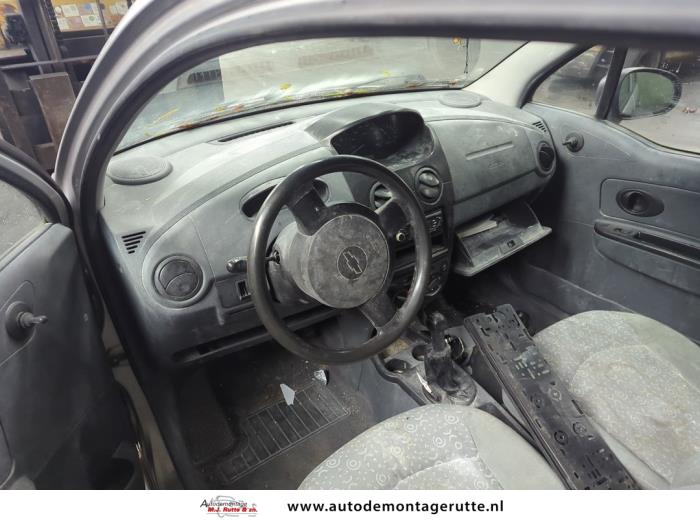 Chevrolet Matiz 0.8 S,SE Samochód złomowany (2006, Szary)