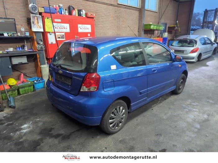 Chevrolet Kalos 1.2 Samochód złomowany (2005, Niebieski)