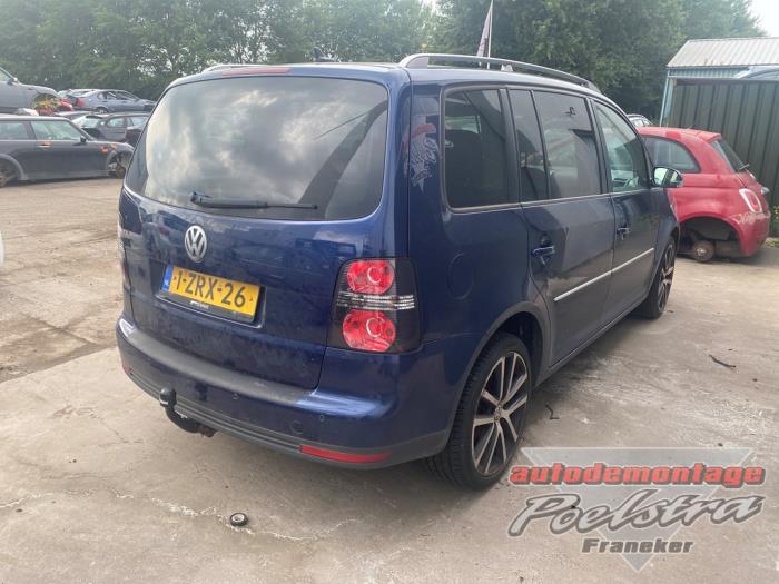 Volkswagen Touran 1.4 16V TSI 140 Salvage vehicle (2007, Metallic, Blue)