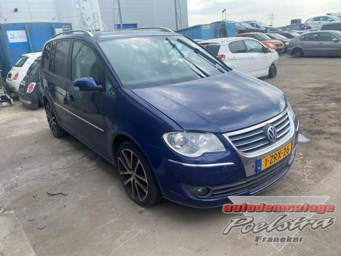 Volkswagen Touran 1.4 16V TSI 140 Salvage vehicle (2007, Metallic, Blue)