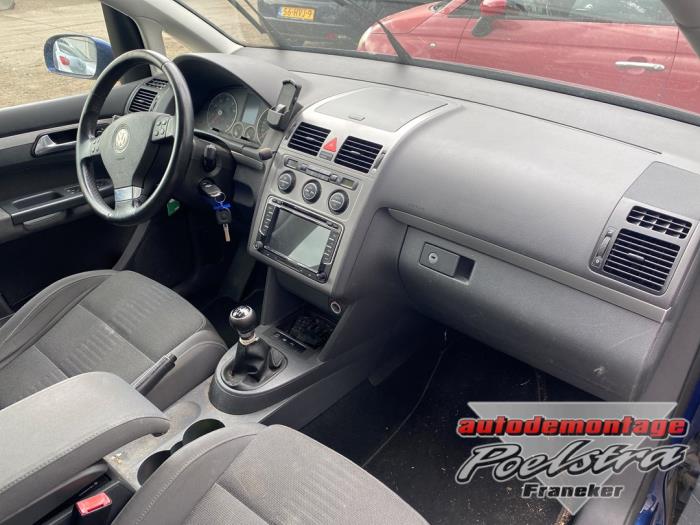 Volkswagen Touran 1.4 16V TSI 140 Salvage vehicle (2007, Metallic, Blue)