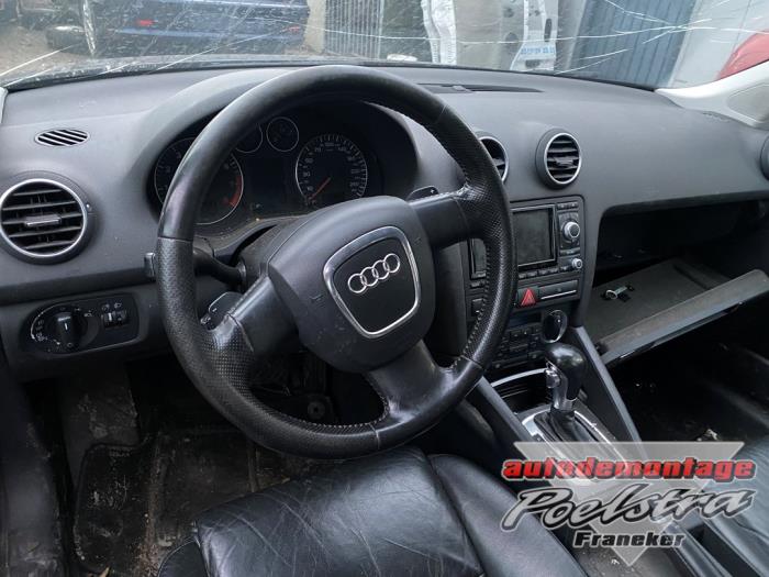 Audi A3 Sportback 2.0 TFSI 16V Skrotfordon (2006, ZWART)