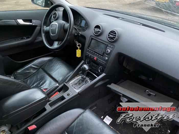 Audi A3 Sportback 2.0 TFSI 16V Skrotfordon (2006, ZWART)