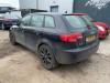Audi A3 Sportback 2.0 TFSI 16V Skrotfordon (2006, ZWART)