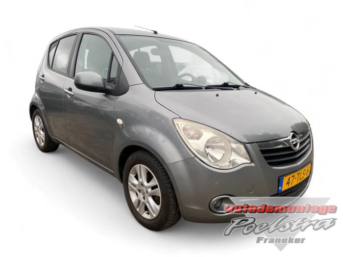 Opel Agila 1.0 12V Sloopvoertuig (2012, Metallic, Grijs)