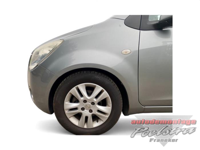 Opel Agila 1.0 12V Sloopvoertuig (2012, Metallic, Grijs)