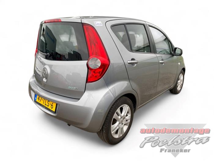 Opel Agila 1.0 12V Sloopvoertuig (2012, Metallic, Grijs)