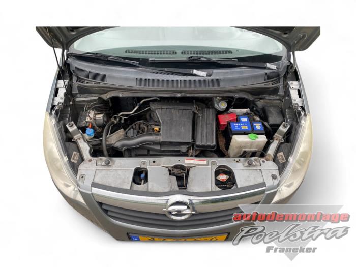 Opel Agila 1.0 12V Sloopvoertuig (2012, Metallic, Grijs)