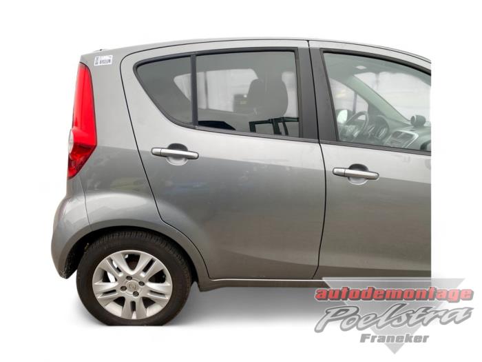 Opel Agila 1.0 12V Sloopvoertuig (2012, Metallic, Grijs)