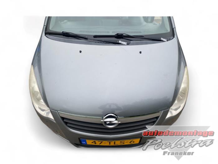 Opel Agila 1.0 12V Sloopvoertuig (2012, Metallic, Grijs)