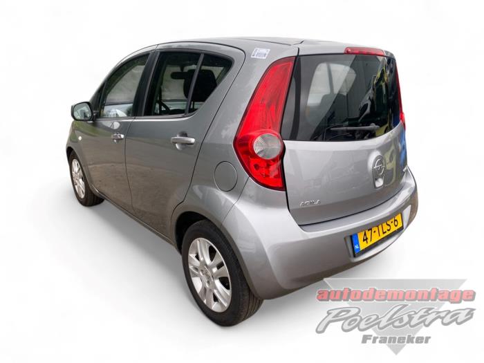 Opel Agila 1.0 12V Sloopvoertuig (2012, Metallic, Grijs)