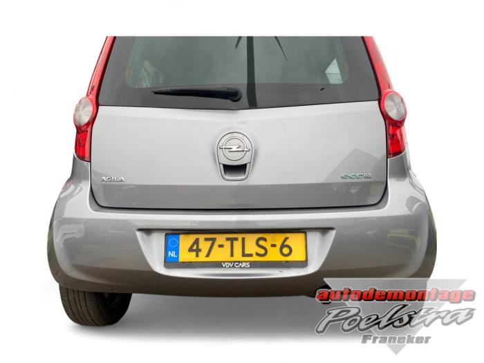 Opel Agila 1.0 12V Sloopvoertuig (2012, Metallic, Grijs)