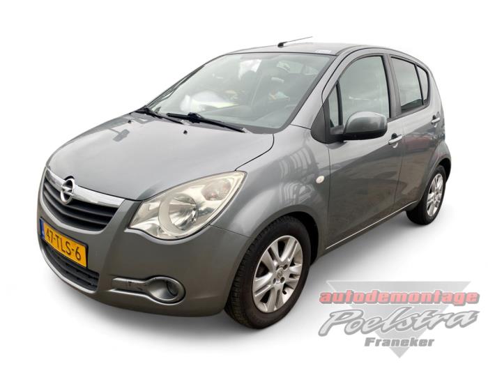 Opel Agila 1.0 12V Sloopvoertuig (2012, Metallic, Grijs)