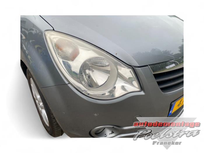 Opel Agila 1.0 12V Sloopvoertuig (2012, Metallic, Grijs)