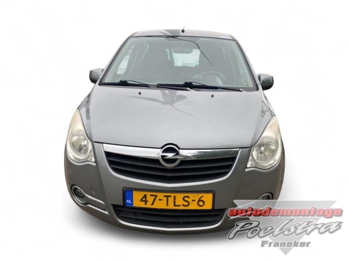 Opel Agila 1.0 12V Sloopvoertuig (2012, Metallic, Grijs)