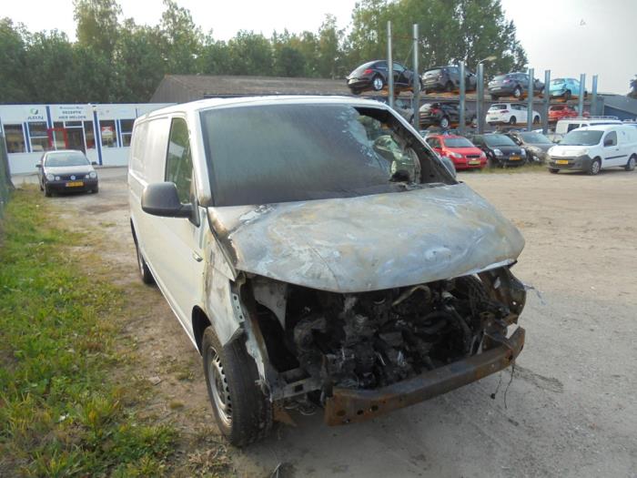 Volkswagen Transporter T6 2.0 TDI DRF Sloopvoertuig (2018, Wit)