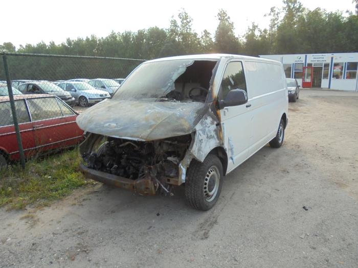Volkswagen Transporter T6 2.0 TDI DRF Sloopvoertuig (2018, Wit)