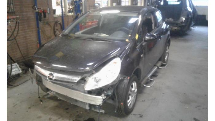 Opel Corsa D 1.2 16V Skrotfordon (2010, ZWART)