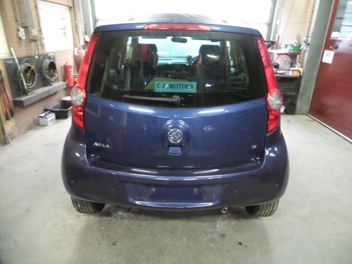 Opel Agila 1.2 16V Skrotfordon (2009, BLAUW)