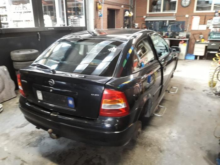 Opel Astra G 1.7 DTI 16V Eco4 Sloopvoertuig (2002, Zwart)
