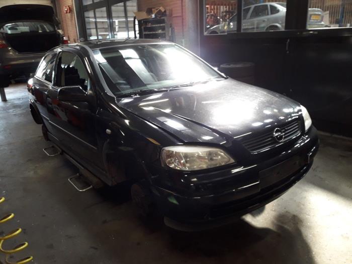 Opel Astra G 1.7 DTI 16V Eco4 Sloopvoertuig (2002, Zwart)