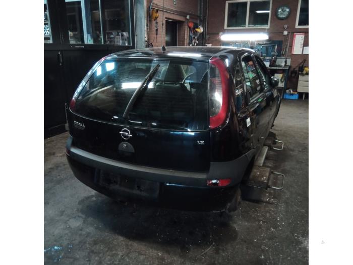 Opel Corsa C 1.2 16V Sloopvoertuig (2003, Zwart)